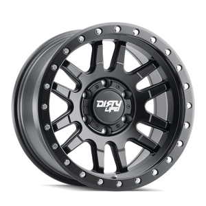 Dirty Life 9309 Canyon Pro 17x9/5x127 BP/-12mm Offset/71.5mm Hub Matte Black Wheel - Not Beadlock