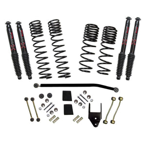 Skyjacker 2020 Jeep JL 4WD Rub Diesel 3.5-4in Dual Rate Long Travel Sus Lift Kit w/Blk Max Shocks