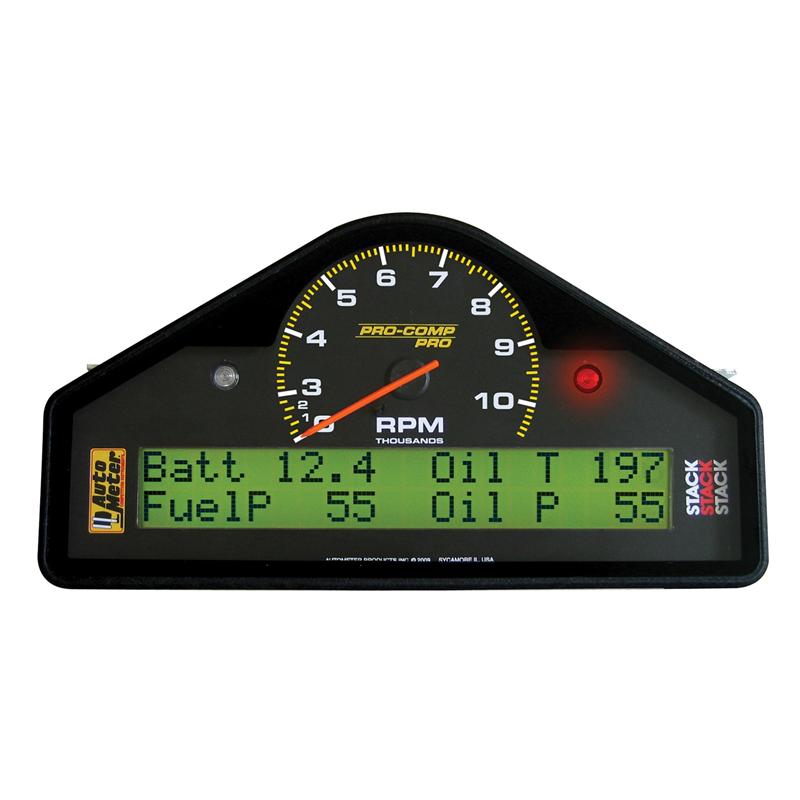 Autometer Pro-Comp Street Dash RPM/Speed/Oil Press & Temp/WaterTemp/Fuel Level/Battery Voltage Gauge