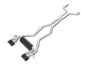 aFe 23-25 BMW M2 L6-3.0L (G87) MACH Force-Xp Cat-Back Exhaust w/ Carbon Fiber Tip