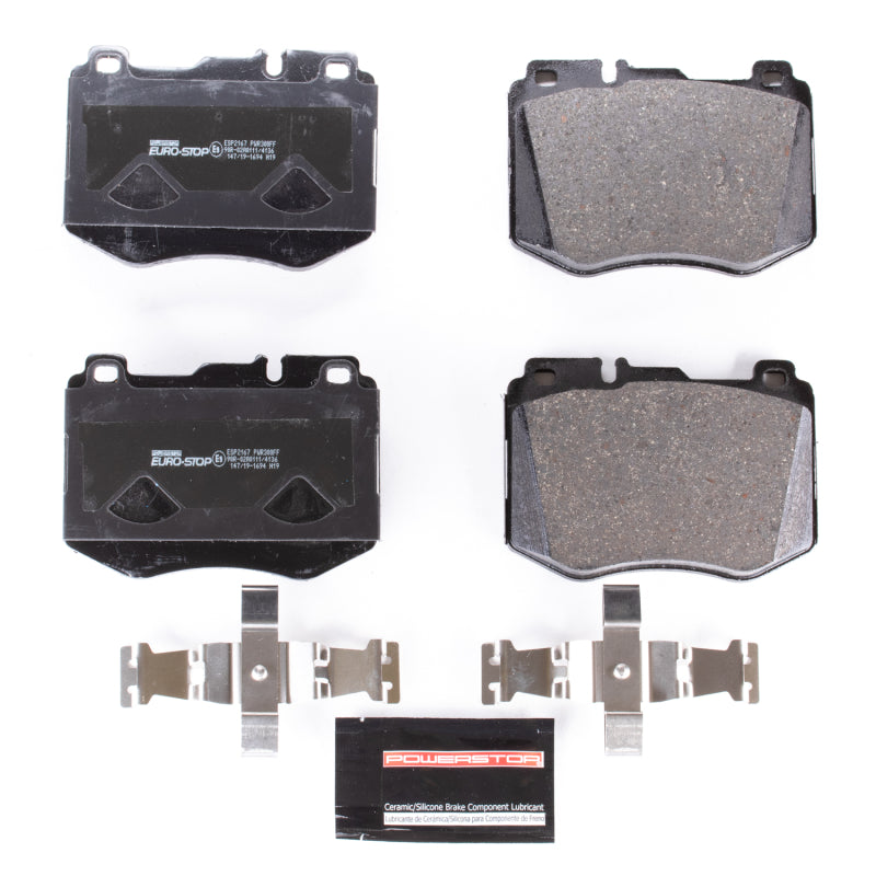 Power Stop 16-18 Mercedes-Benz GLC300 Euro-Stop ECE-R90 Front Brake Pads