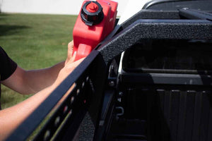 Fishbone Offroad 05-22 Toyota Tundra Bed Rack 74In Bed Tackle Rack