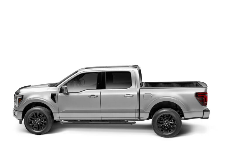 RealTruck 15-26 Ford F150 / 17-26 Ford F250/F350 SD Crew Cab Traxio 5in Nerf Bars - Textured Black