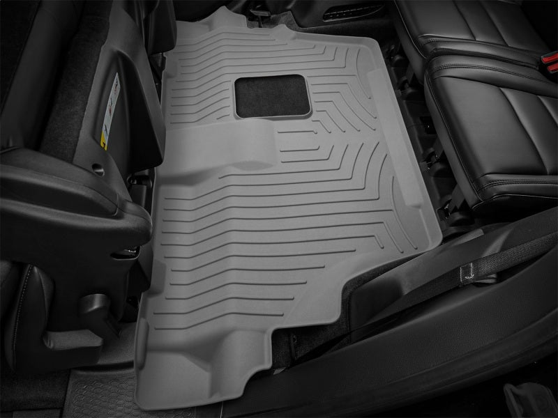 WeatherTech 2016+ Dodge Durango Rear FloorLiner HP - Grey