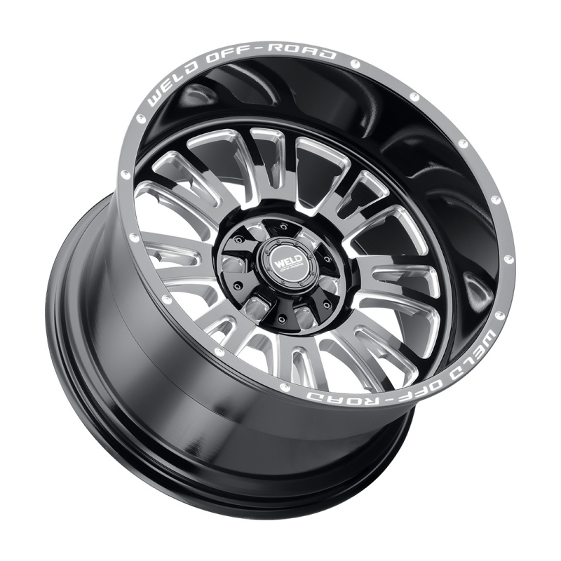 Weld Slingblade 20x10 / 6x135 / 4.75 BS / 106.1 HB - Gloss Black Milled - Non-BL Wheel