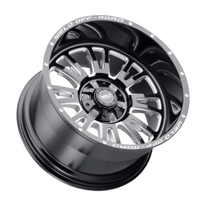 Weld Slingblade 20x12 / 6x135 / 4.75 BS / 106.1 HB - Gloss Black Milled - Non-BL Wheel