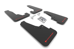 Rally Armor 16-26 Dodge Durango GT/Hellcat/RT/SRT 392/SXT Black UR Mud Flap Red Logo