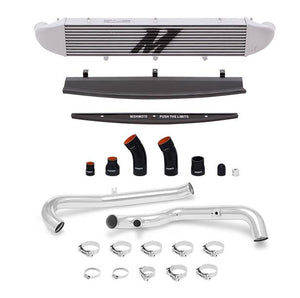 Mishimoto 2014-2016 Ford Fiesta ST 1.6L Front Mount Intercooler (Silver) Kit w/ Pipes (Silver)
