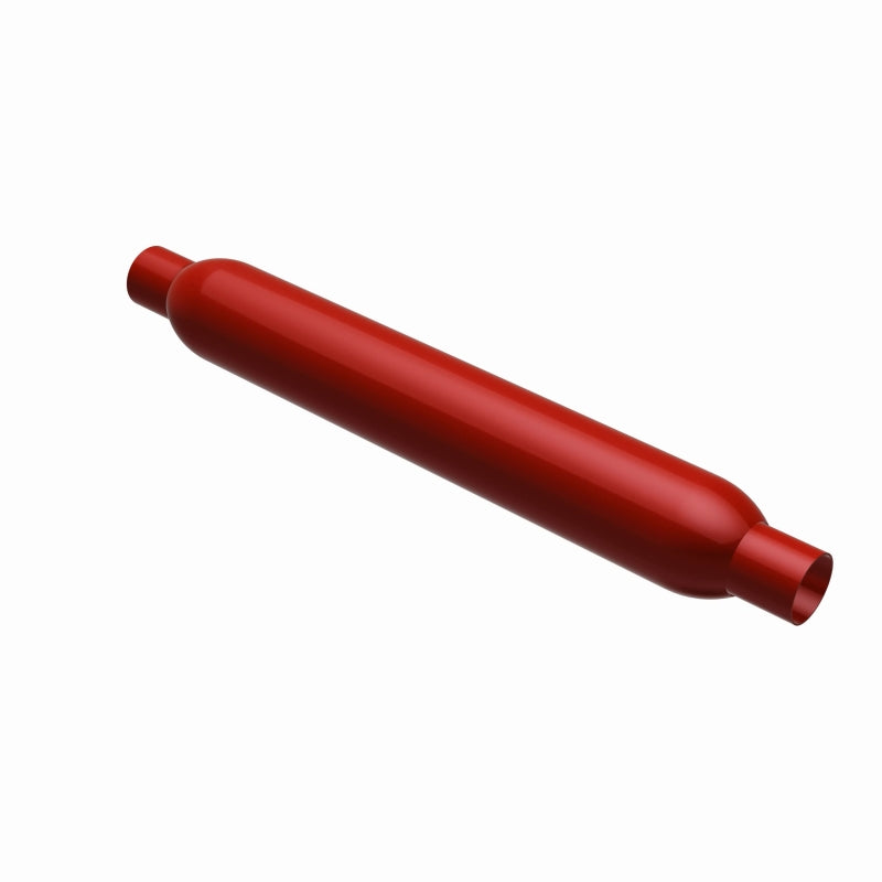 MagnaFlow Muffler Red Pack Series Glasspack 3.5 Dia 12 2.25/2.25 RP