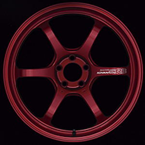 Advan R6 18x8.5 +45 5x112 Racing Candy Red Wheel