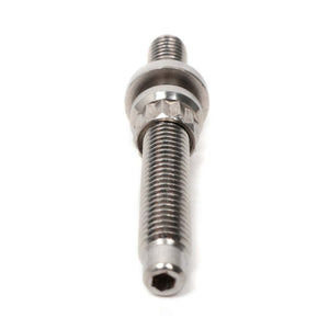 BLOX Racing SUS303 Stainless Steel Manifold Stud Kit M8 x 1.25mm 65mm in Length - 9-piece