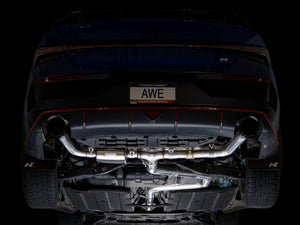 AWE Tuning 22-26 Hyundai Elantra N SwitchPath Cat-Back Exhaust - Diamond Black Tips
