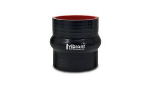 Vibrant 4 Ply Hump Hose 1in ID x 3in L - Black