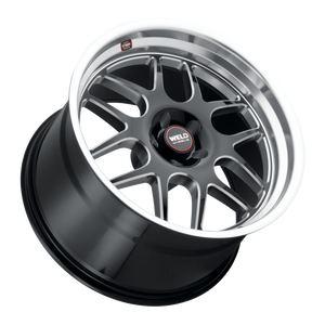 Weld Solana Street 20x10.5 / 5x114.3 / 7.72 BS / 72.56 HB - Gloss Black Milled - Non-BL Wheel