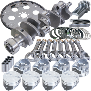 Eagle Chevy LT1350 1Pc 3.750in Crank 5.700in I-Beam 4.040in Pistons 168 Tooth FP Balanced Assembly