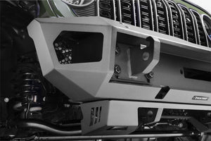 Go Rhino 18-26 Jeep Wrangler JL/JLU (Excl. LED Fog Lights) Trailline Front Stubby Bumper - Tex. Blk