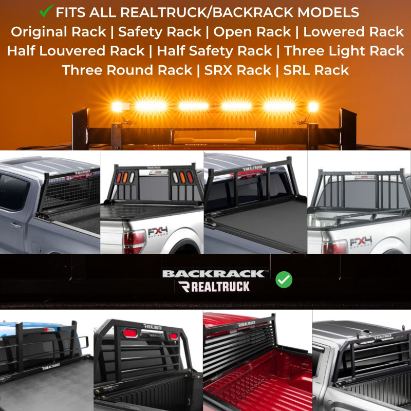 Putco Backrack - 16in Bracket Hornet Brackets