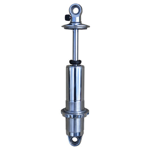 Ridetech Polished HQ Coilover Shock Single Adjustable 6.3in Stroke / 1.7in Eye Mount - Single