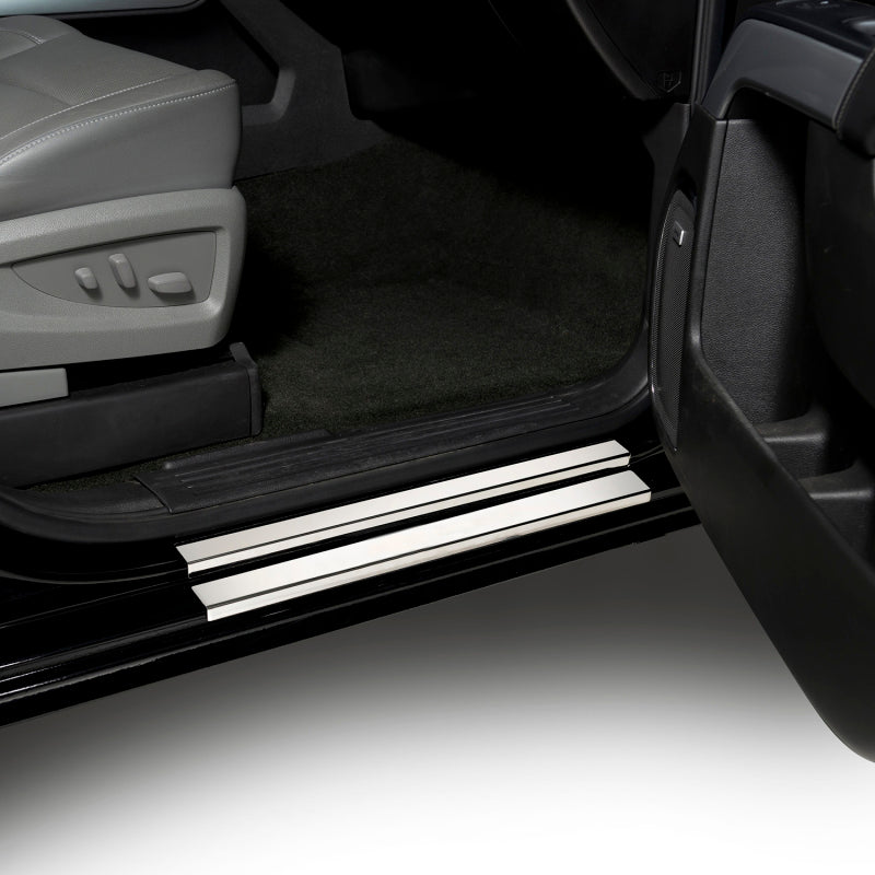 Putco 14-18 Chevy Silverado LD / GMC Sierra LD - Crew Cab (8pcs) Stainless Steel Door Sills