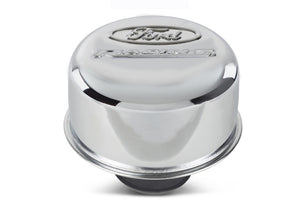 Ford Racing Complete Dress Up Kit Chrome Finish w/Black Emblems