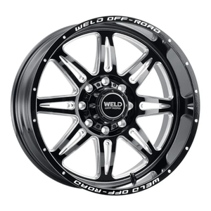 Weld Cheyenne 20x10 / 8x180 / 4.75 BS / 124.3 HB - Gloss Black Milled - Non-BL Wheel