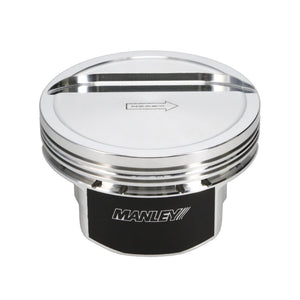 Manley Chevrolet LS Piston Set - 4.185in Bore 1.115in CH, -11.00 CC