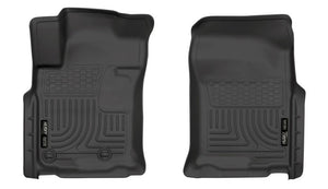 Husky Liners 10-12 Toyota 4Runner/10-13 Lexus GX460 WeatherBeater Front Floor Liner - Black