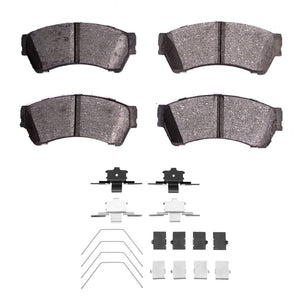 R1 2006-2013 Ford Fusion Front R1 Semi Met Pads & Hardware Kit