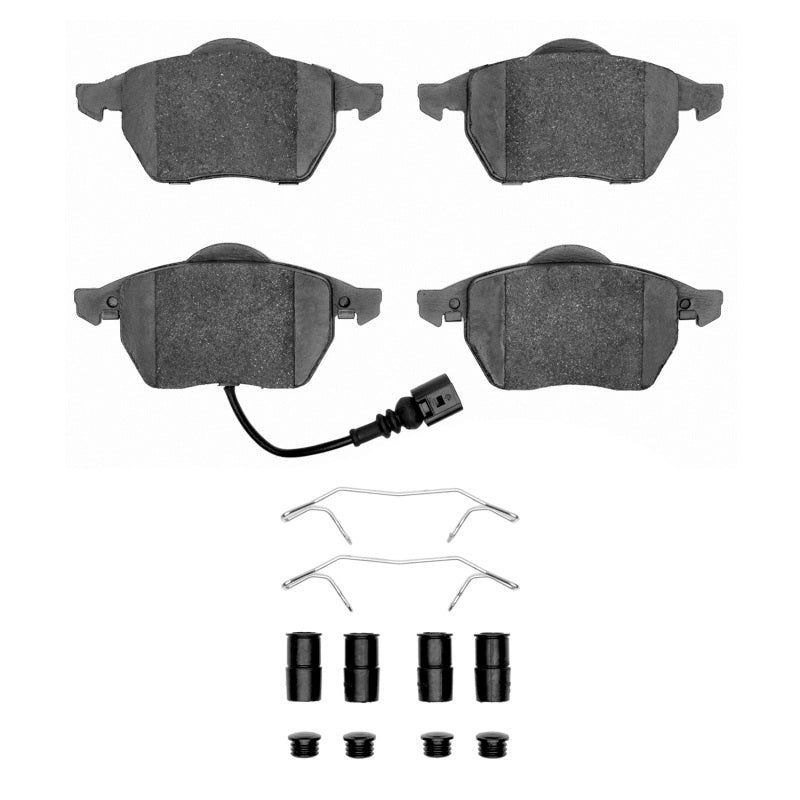 R1 99-10 Audi TT Quattro Front Semi Met Pads & Hardware Kit