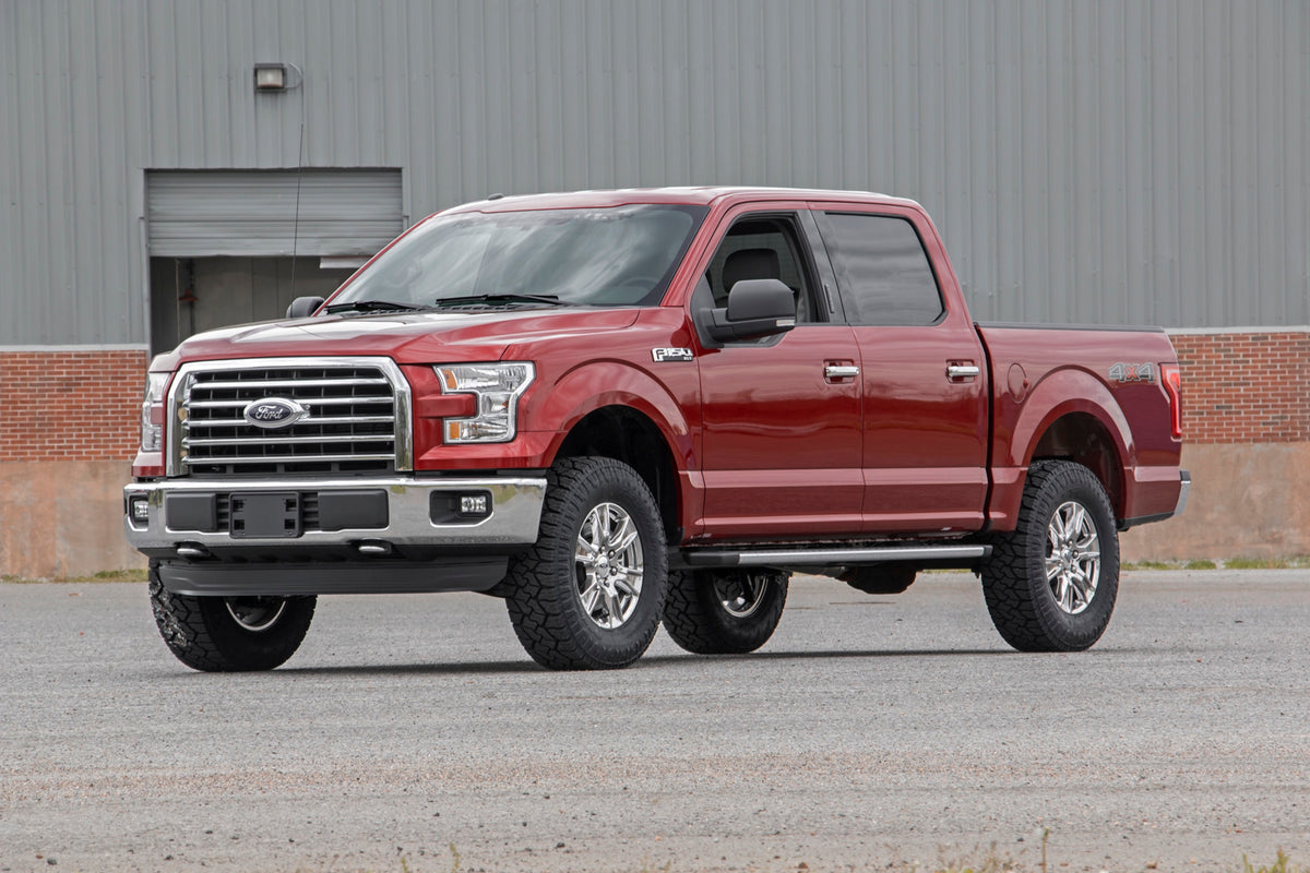 Rough Country 2 Inch Lift Kit Lifted Struts | Ford F-150 4WD (2014-2020)