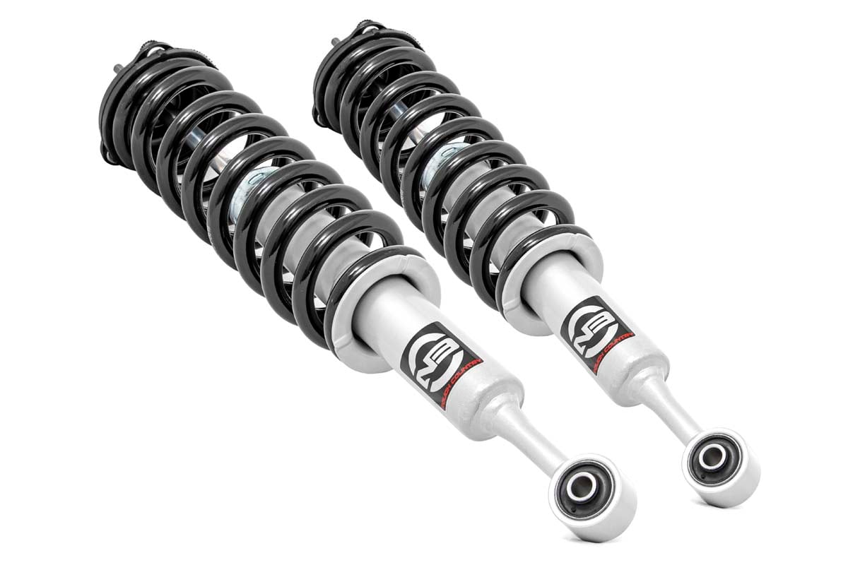 Rough Country Loaded Strut Pair Stock | Toyota 4Runner (03-09)/FJ Cruiser (07-09)