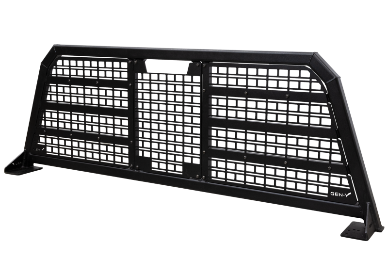 Gen-Y 19+ Dodge Ram 2500/3500 Defender Headache Rack/ 3-Molle Panels - Black