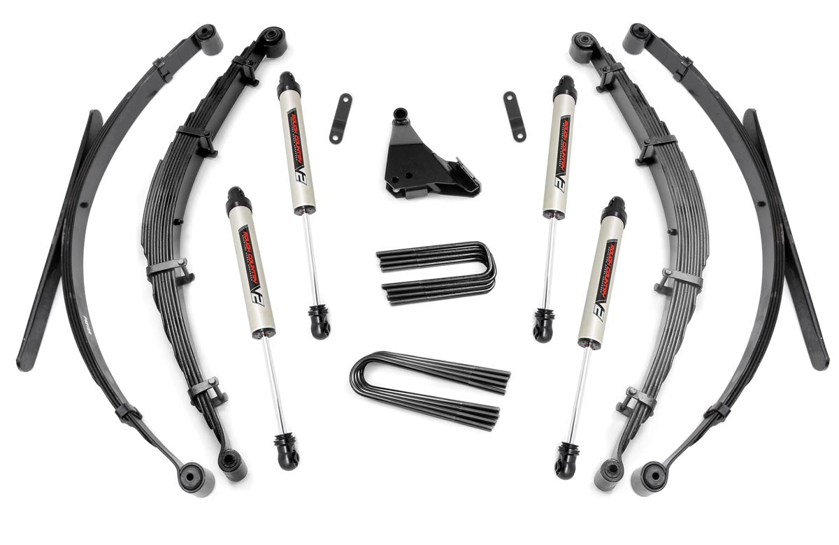 Rough Country 4 Inch Lift Kit | Ford F-250/F-350 Super Duty 4WD (1999-2004) - Kit 50130