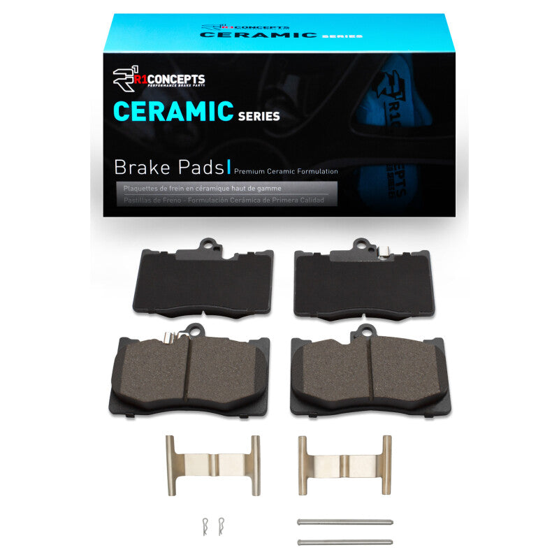 R1 2006-2025 Lexus GS460 Front R1 Ceramic Pads & Hardware Kit