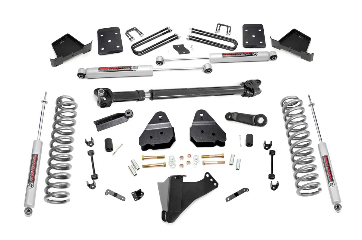 Rough Country 4.5 Inch Lift Kit | Ford F-250/F-350 Super Duty 4WD (2017-2022) - Kit 55020