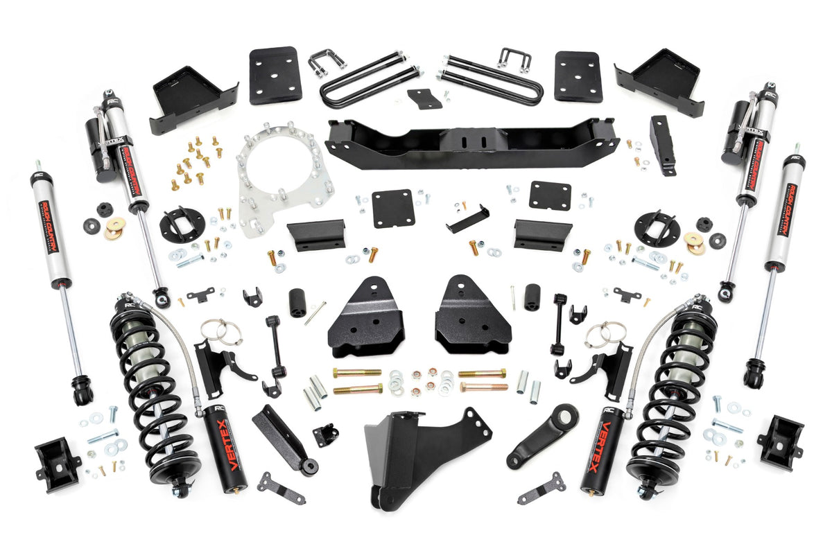 Rough Country 6 Inch Lift Kit | Ford F-250/F-350 Super Duty 4WD (17-22) - Kit 50356