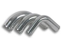 Vibrant 3.5in O.D. Universal Aluminum Tubing (90 degree bend) - Polished