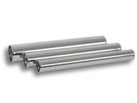 Vibrant 3in O.D. Universal Aluminum Tubing (18in long Straight Pipe) - Polished
