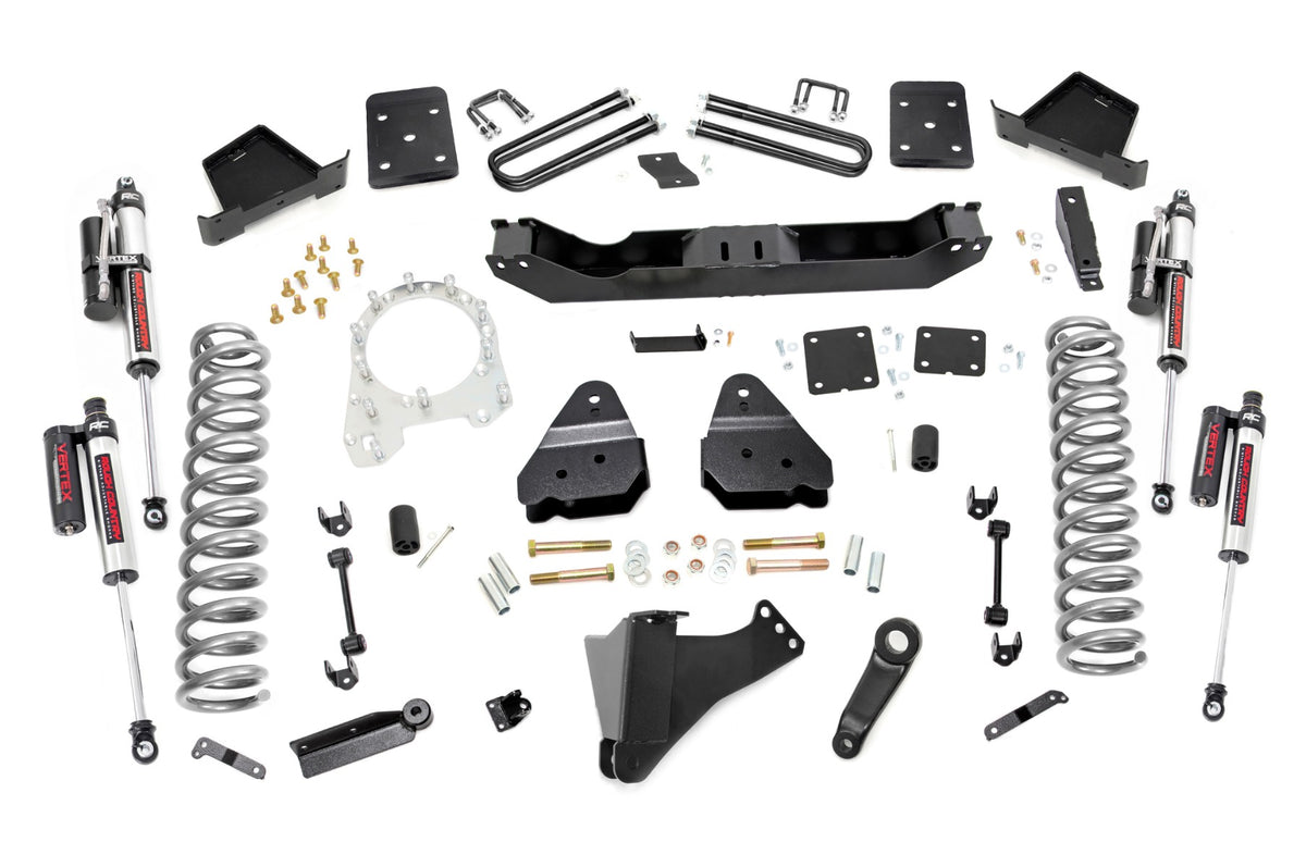 Rough Country 4.5 Inch Lift Kit | Ford F-250/F-350 Super Duty 4WD (2017-2022) - Kit 55020