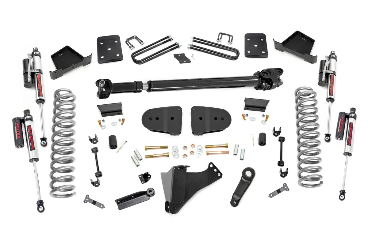 Rough Country 4.5 Inch Lift Kit | Ford F-250/F-350 Super Duty 4WD (2017-2022) - Kit 55020