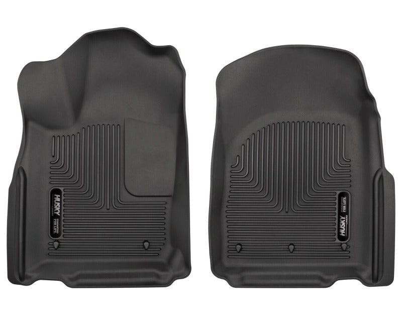 Husky Liners 16-26 Dodge Durango/16-22 Jeep Grand Cherokee WeatherBeater Front Floor Liner - Black
