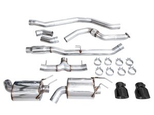 AWE Tuning 22+ Honda Civic Si/Acura Integra Touring Edition Catback Exhaust - Dual Diamond Black Tip