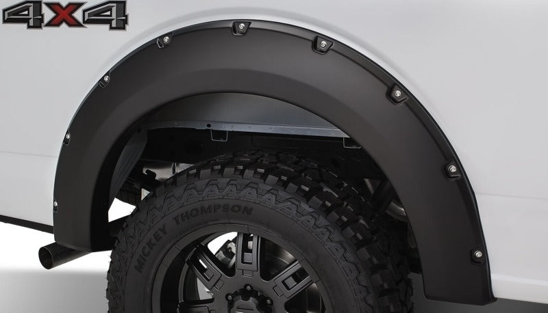 Husky Liners 15-17 Ford F-150 (Excl. Tech Pkg) Pocket Style Fender Flares 4pc - Black