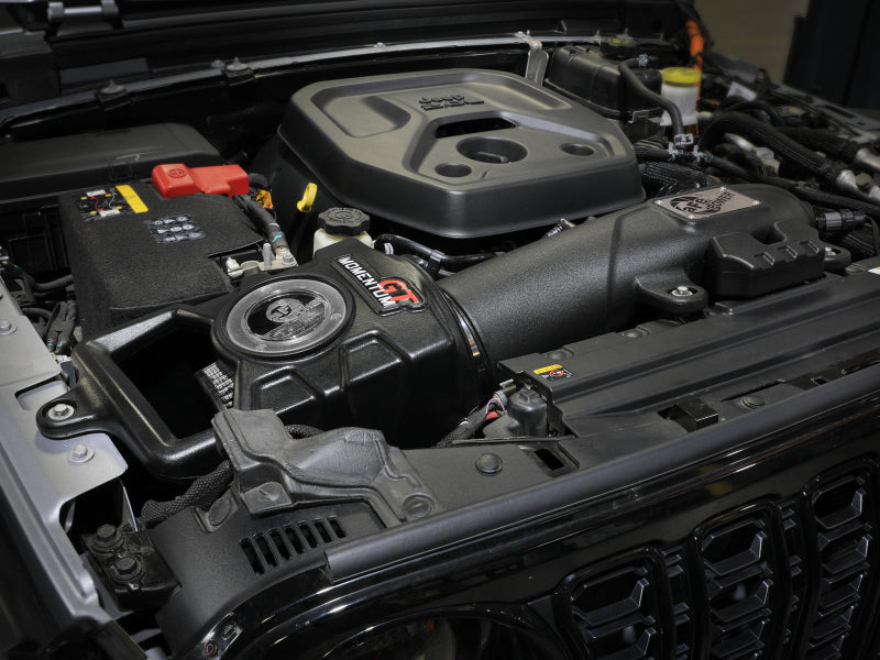 aFe Momentum Sealed Intake w/ Pro DRY S Jeep Wrangler 4xe (JL) 24-25 L4-2.0L (t) Hybrid