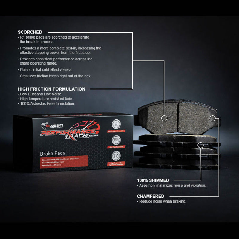 R1 84-95 Mazda Rx-7 Rear Track/Street Brake Pads