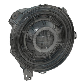 Oracle Oculus Bi-LED Projector Headlights for Jeep JL/Gladiator JT - Matte Blk - 5500K