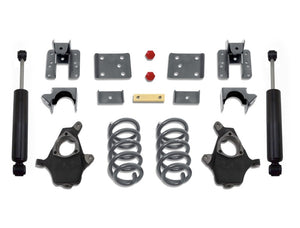 MaxTrac 14-16 GM C/K1500 2WD/4WD Single Cab w/Cast Steel Susp. 4in/6in Lowering Kit