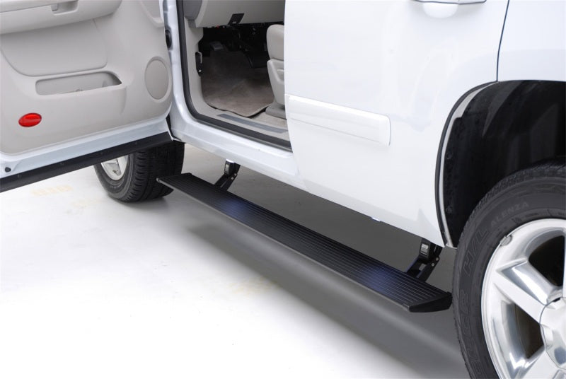 AMP Research 23-24 Chevrolet Colorado / GMC Canyon Crew Cab PowerStep Plug N Play - Black