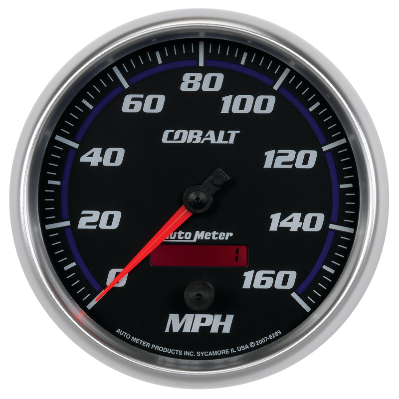 Autometer Cobalt 5in 160mph In-Dash Electronic Programmable Speedometer