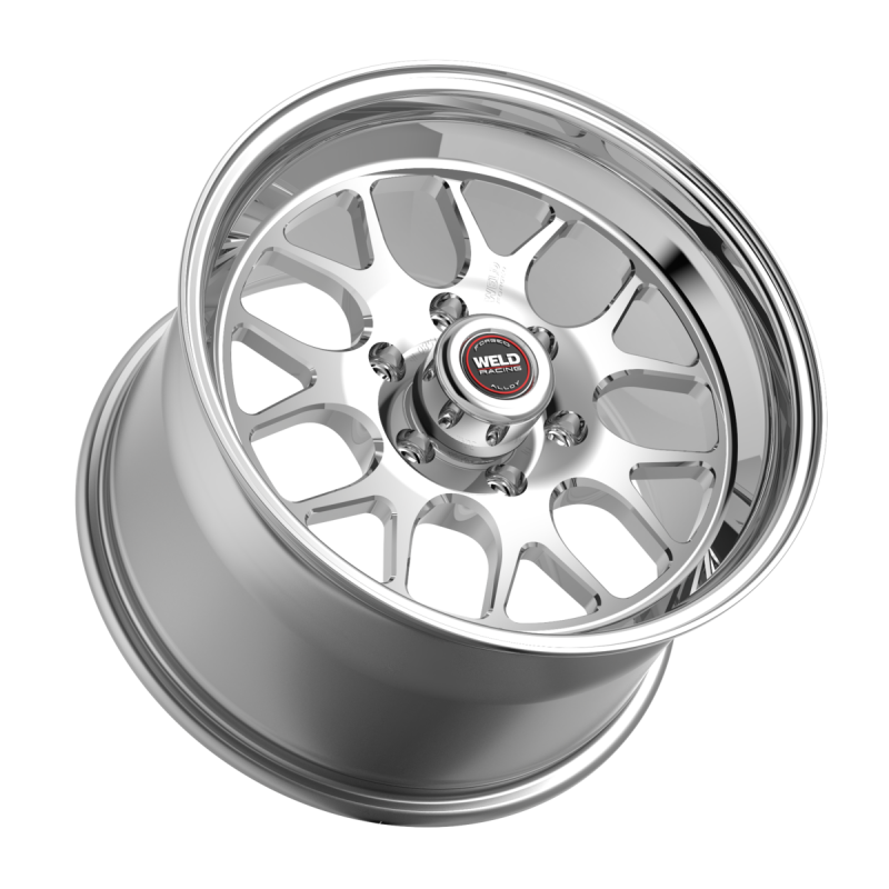 Weld S77 HD 17x9 / 6x139.7 / 5.9 BS / 3.54 HB - Polished Center - Polished Shell - Non-BL Wheel